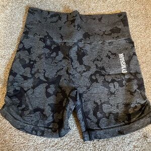 Gymshark Original Black Camo Shorts